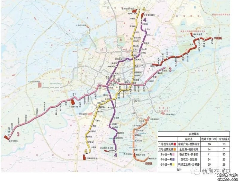 沈阳地铁远期规划20条线路，总长880公里