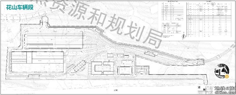 19号线7座站点及车辆段详细布局平面图