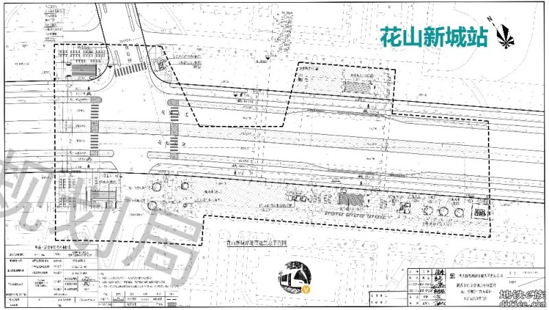 19号线7座站点及车辆段详细布局平面图