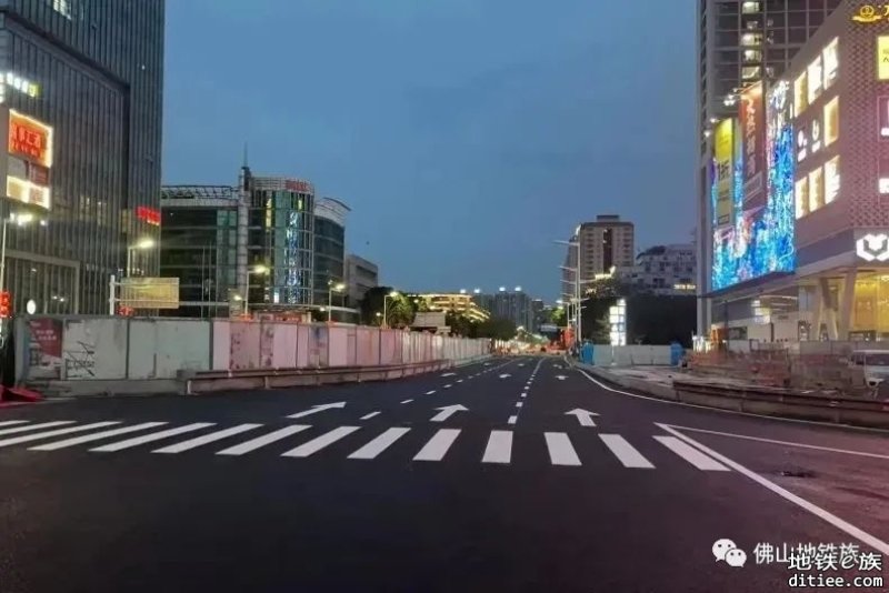 佛山3号线 | 桂城站第五期交通疏解导改顺利完成