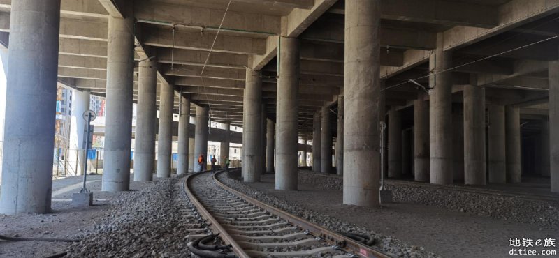 国内首条全地下试车线丨地铁3号线安通街车辆基地施工收尾
