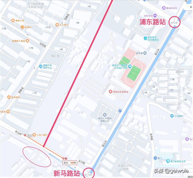 南京地铁11号线一期未开工站点情况实地探线