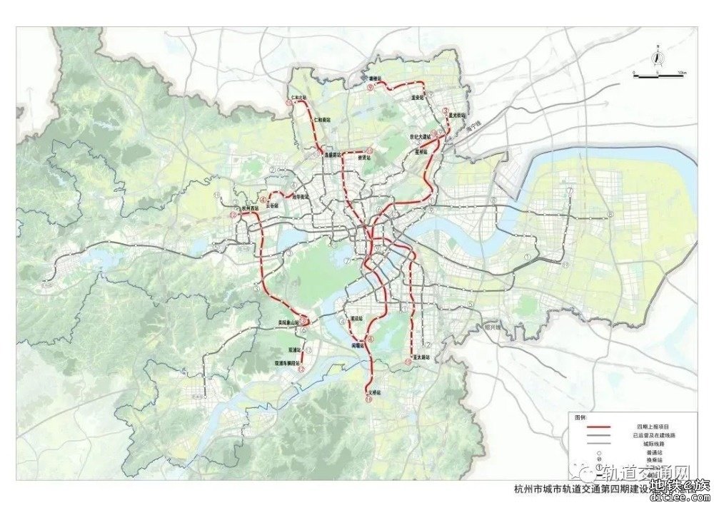 杭州地铁四期即将全线开工