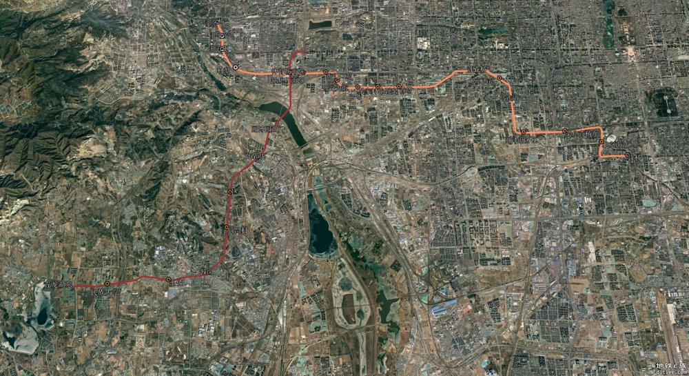 北京地铁1号线支线、M101线环评公示