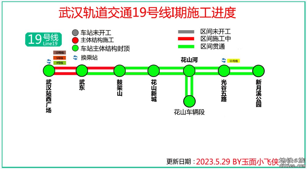 19号线首列列车抵达花山车辆段
