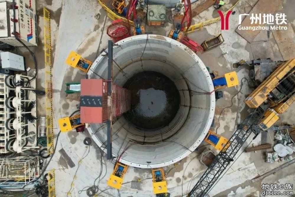 国内首次垂直机械法竖井施工技术在广州18号线北验证
