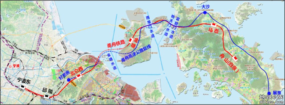 甬舟铁路西堠门公铁两用大桥首桩顺利浇筑