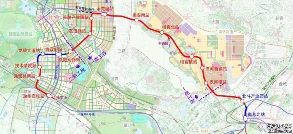 南京第一条跨省地铁将于7月1日开通运营，但暂时不通南京