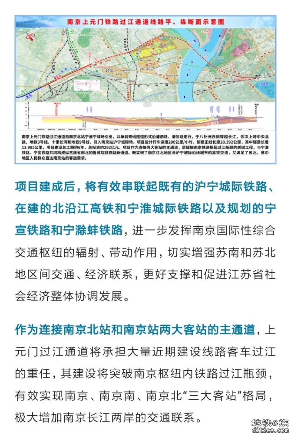 南京上元门铁路过江通道正式启动！