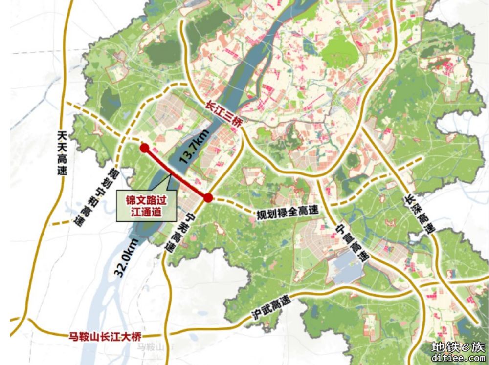 南京首个双层公路过江通道来了