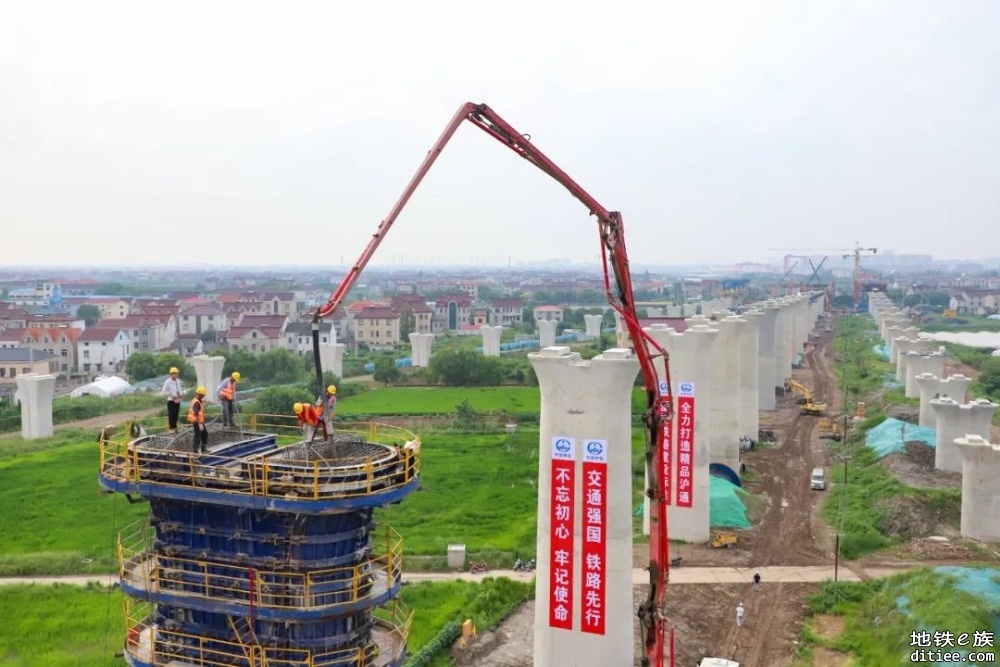 沪苏通铁路二期建设有新进展！