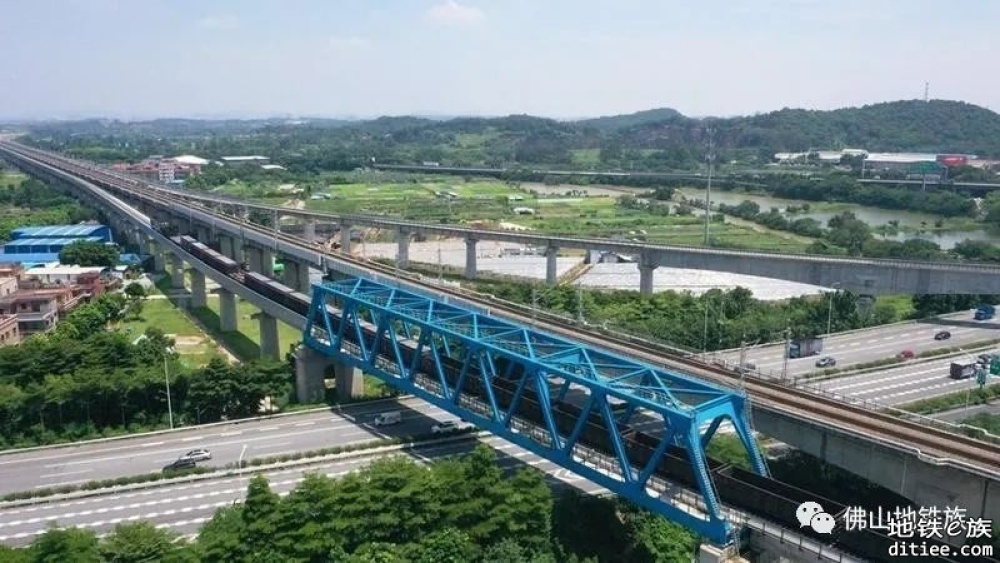 广珠线至广茂线间新建沙狮联络线开通运营