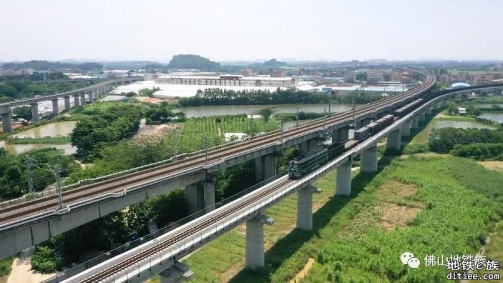 广珠线至广茂线间新建沙狮联络线开通运营