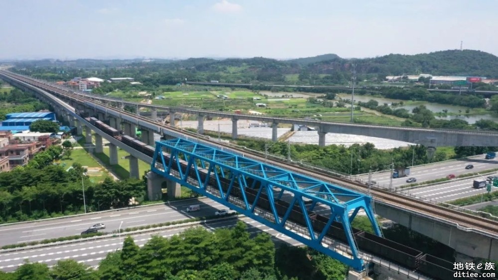 新建广湛高铁沙狮联络线开通运营！