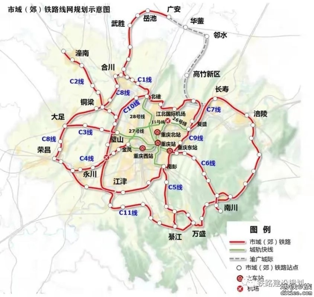 构建铁路双环！重庆铁路枢纽西二环线来了