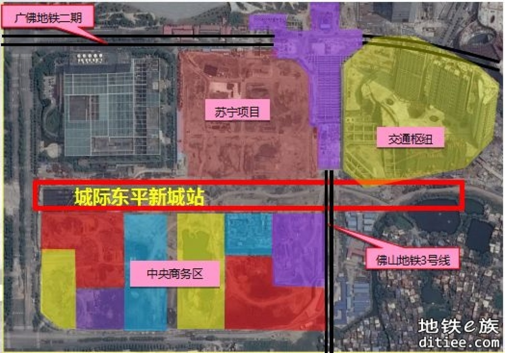 广佛南环顺德北站出入口现状 下