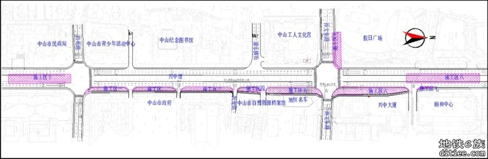 南中城际兴中站、石岐站即将动工！这些路段需要绕行