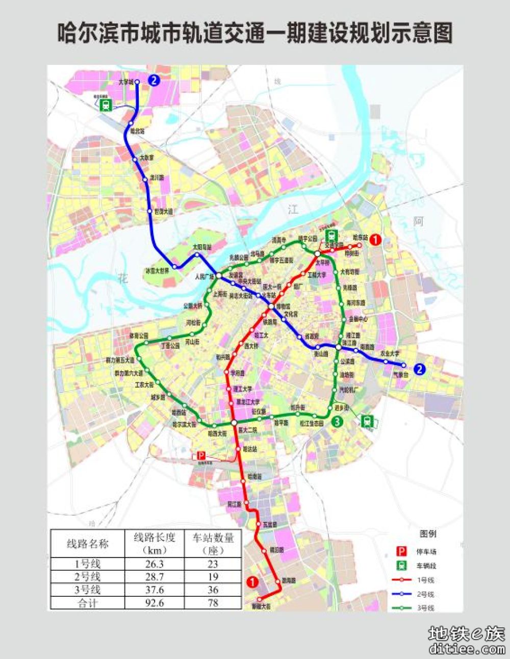 哈尔滨地铁3号线西北环老道外段开通初期运营