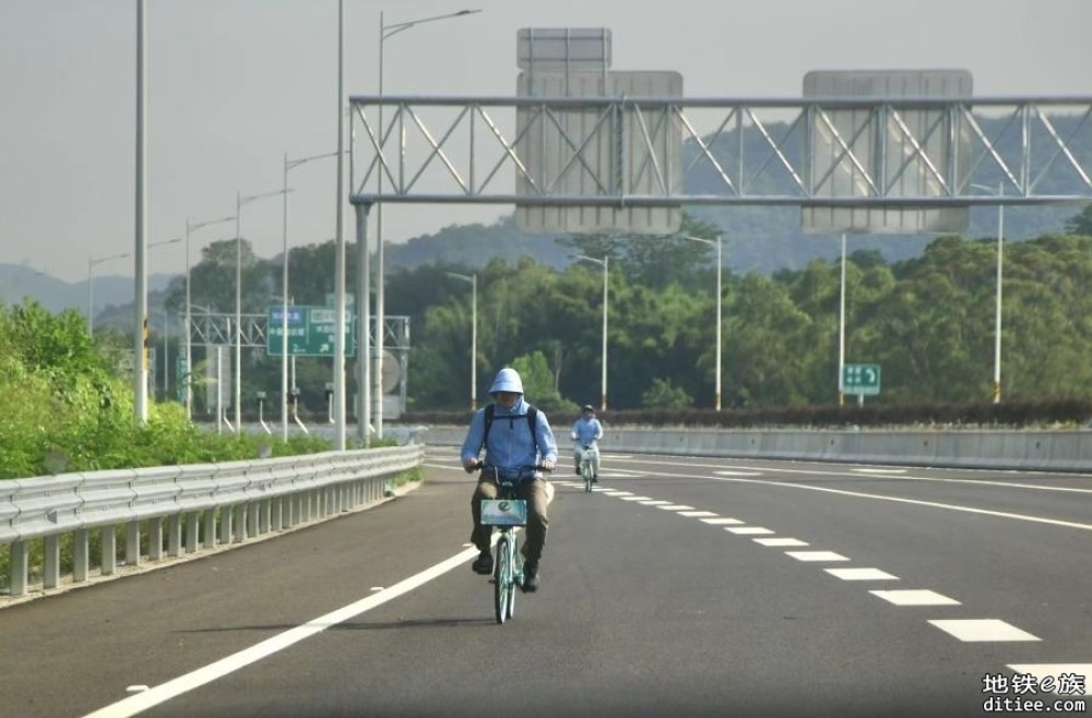 通车前骑行先体验，从埔高速一期工程计划10月28日开通
