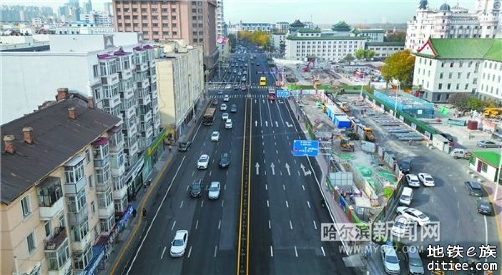 地铁施工缩小占地面积 友谊路通江街段八车道恢复通车