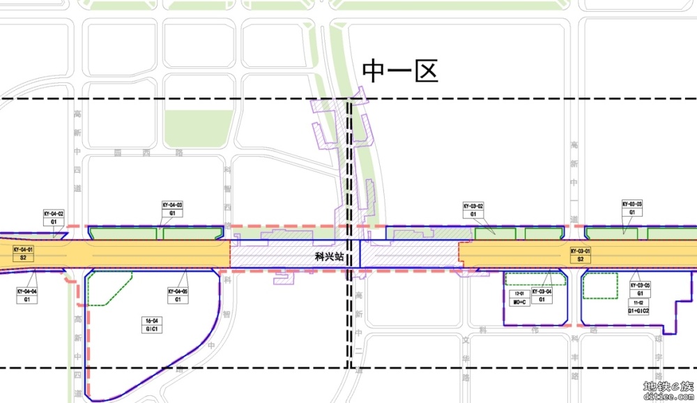 科苑大道地下空间中一区双层段封顶,进入道路恢复阶段