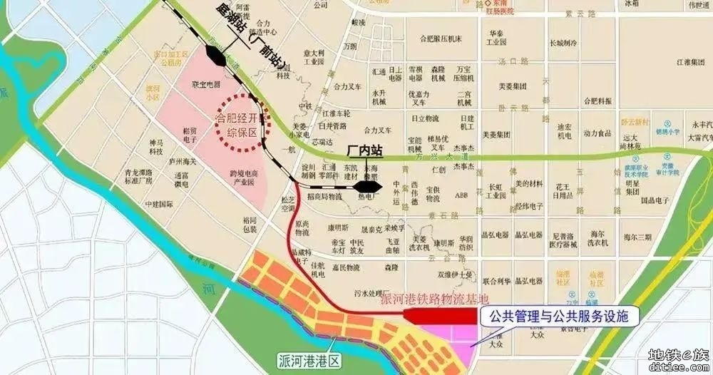 合肥派河港铁路物流基地顺利通过静态验收