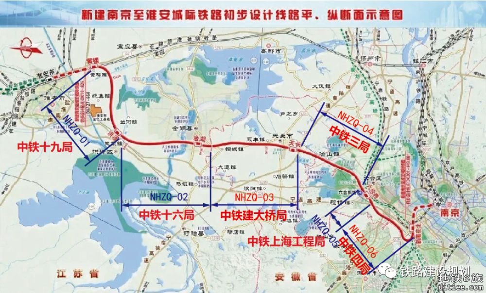 2026年底竣工！宁淮铁路（安徽段）正式开工