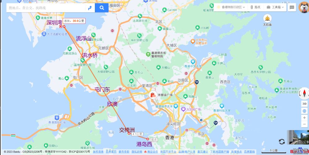 分享一篇文章：港深西部铁路深圳段线路方案研究