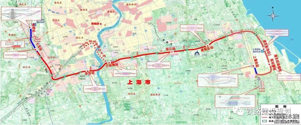 明年有望开通！上海市域铁路机场联络线建设又有新进展！