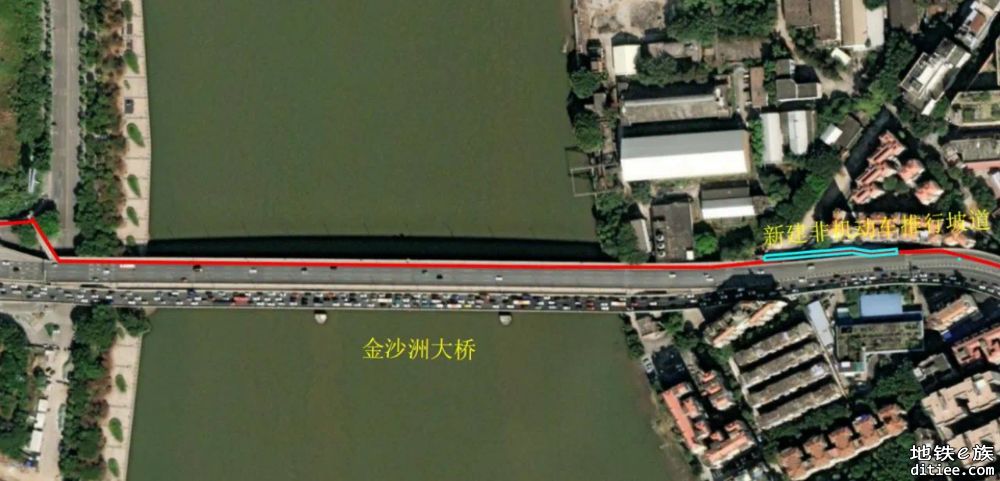正在征求意见！应非机动车需求，广州金沙洲大桥旧桥拟改造
