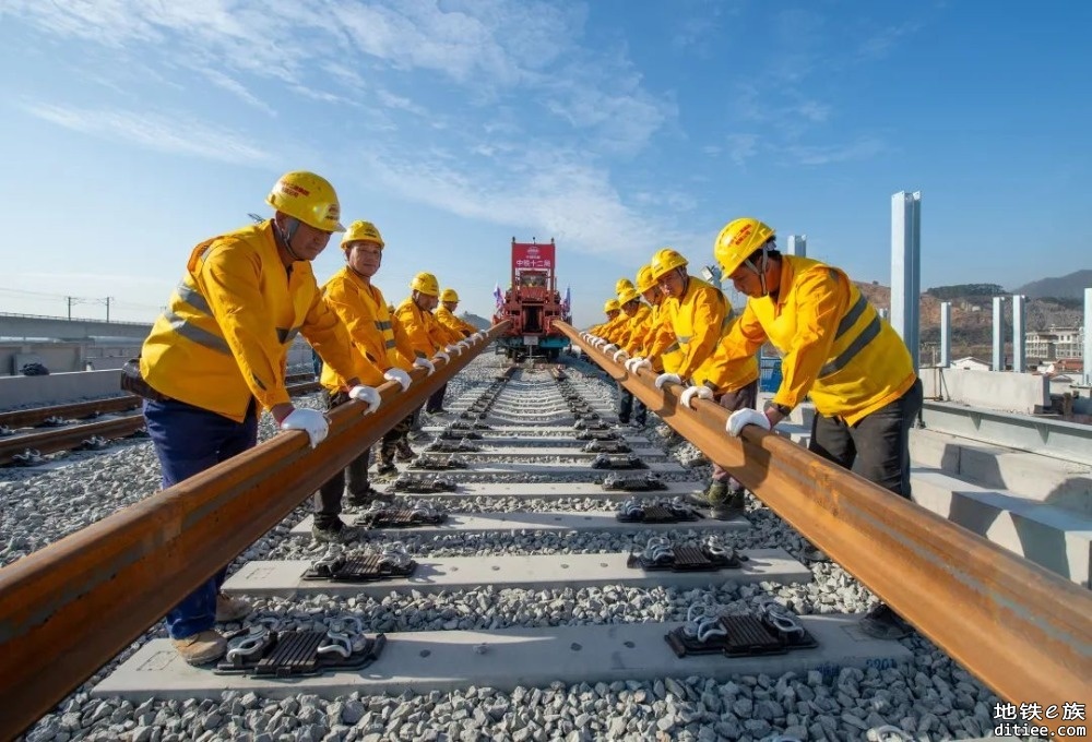 杭温高铁二期工程正式进入铺轨阶段