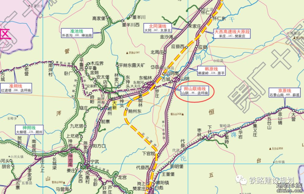开工近10年，朔准、韩原铁路联络线开通在即