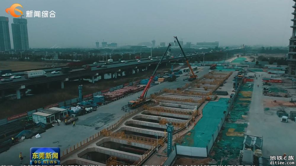 深江铁路东莞段施工将迎重大节点
