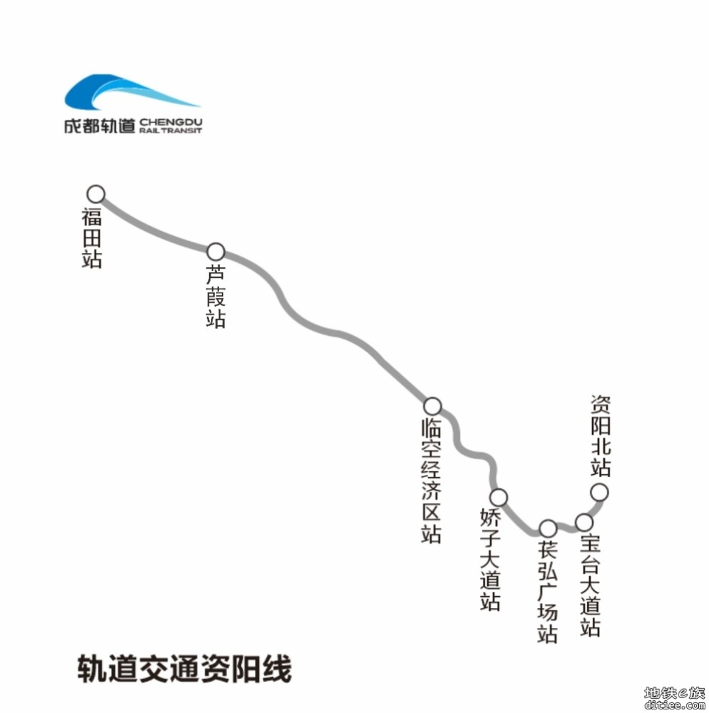 成都地铁S3资阳线全线长轨通！