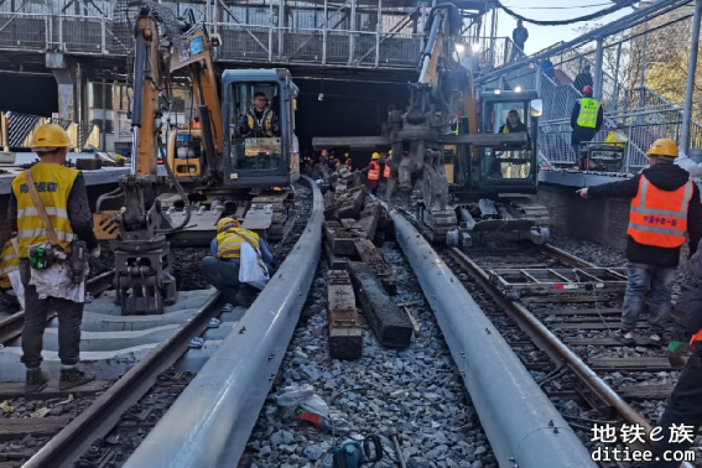 轨道运营运营公司北京地铁2号线太平湖车辆段及联络线改造工程圆满收官