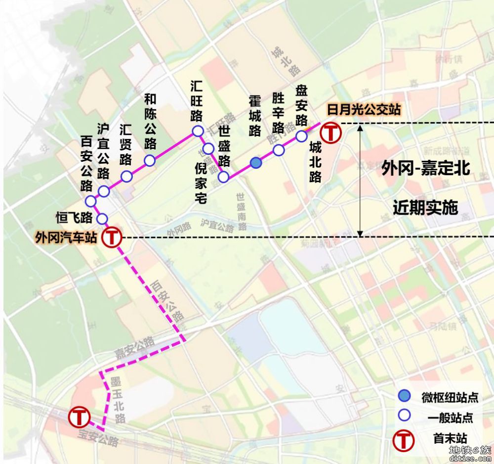 上海嘉定区局域线示范线12月30日开工建设