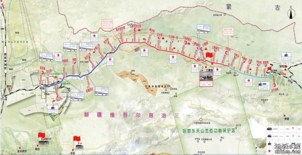 通车！出疆北翼铁路通道全线贯通