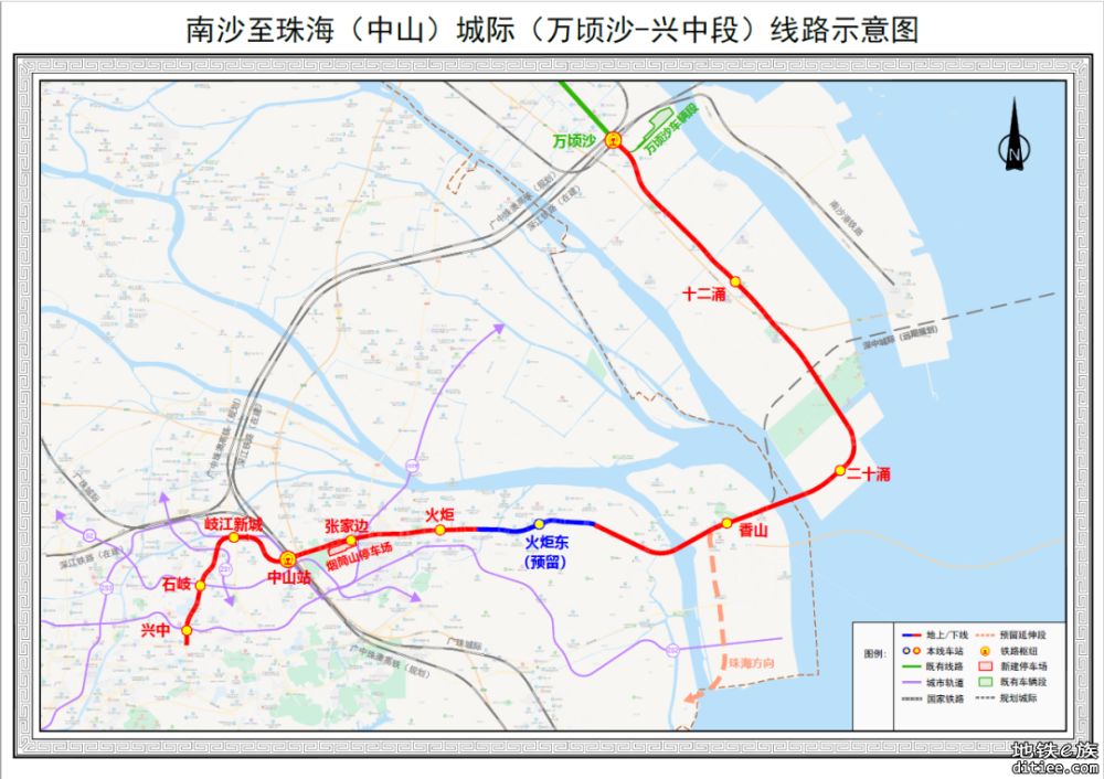 “热辣滚烫”施工忙，南珠（中）城际广州段“五箭齐发”