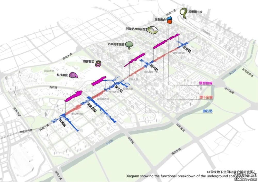 科苑大道地下综合开发详解 | AECOM