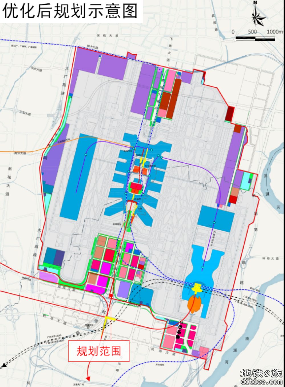 广州综合交通体系规划公示，建设15条城际铁路