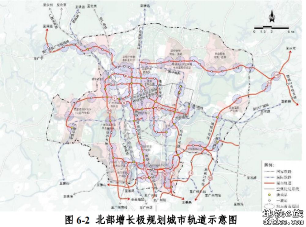 广州综合交通体系规划公示，建设15条城际铁路