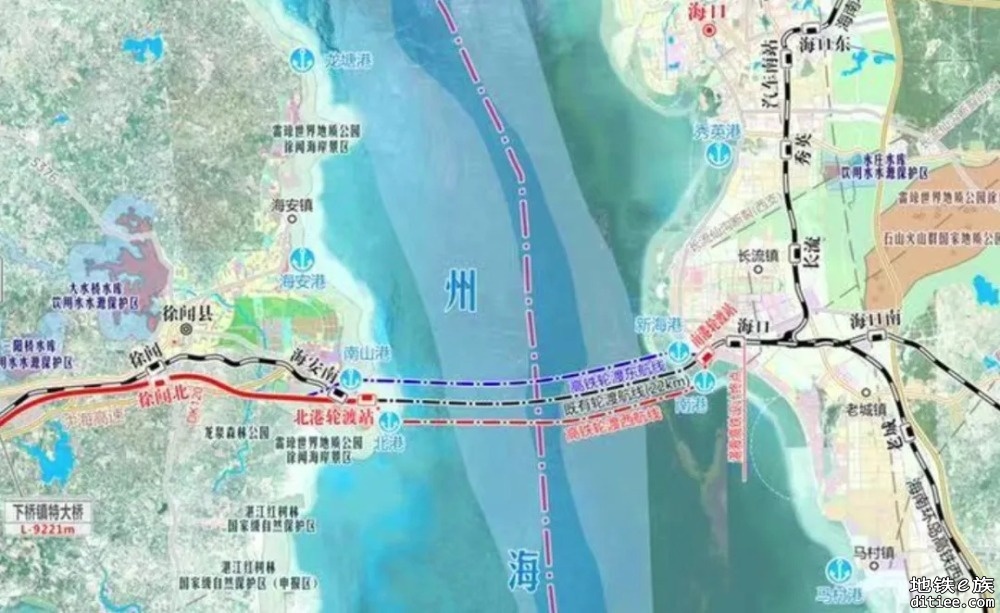 402亿！湛海高铁仍在深化过海轮渡研究
