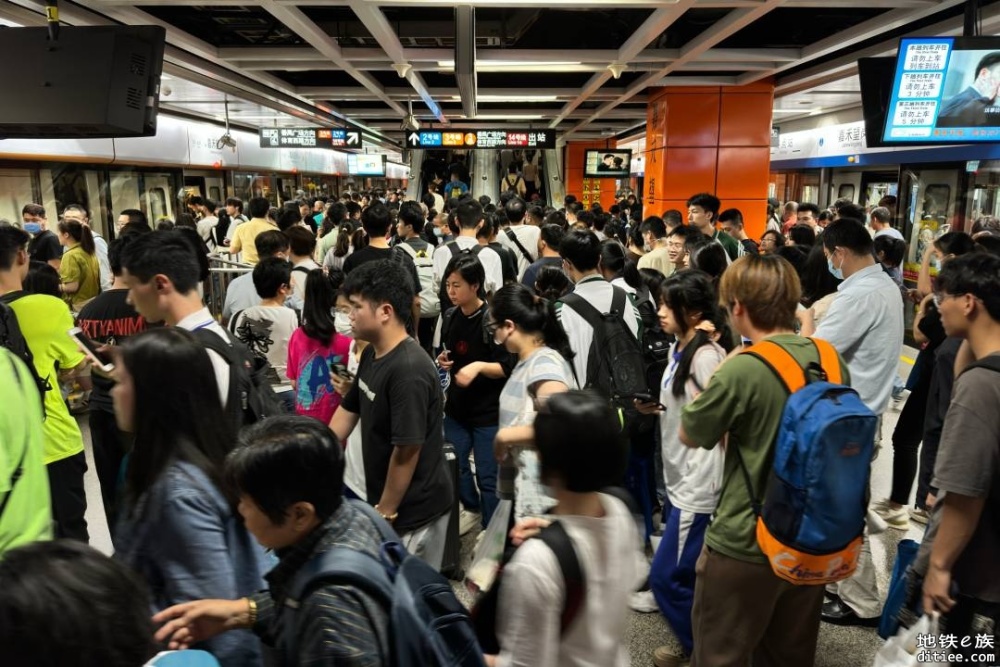 清明广州地铁客运量前三出炉：三号线、二号线、八号线