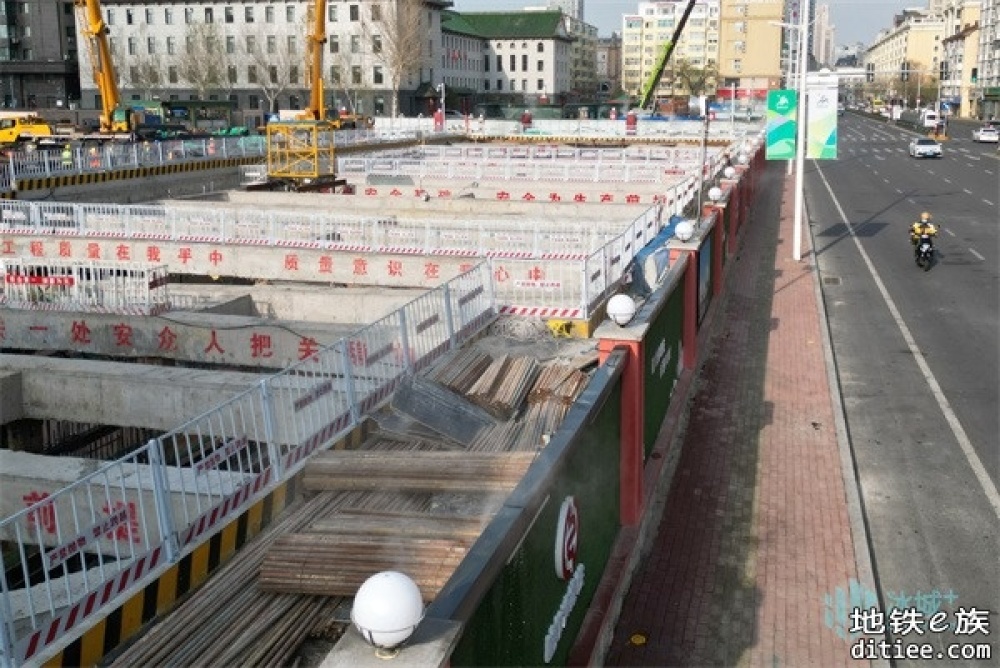 哈尔滨地铁建设用上除尘“神器”