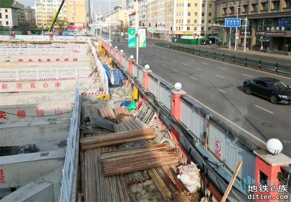 哈尔滨地铁建设用上除尘“神器”