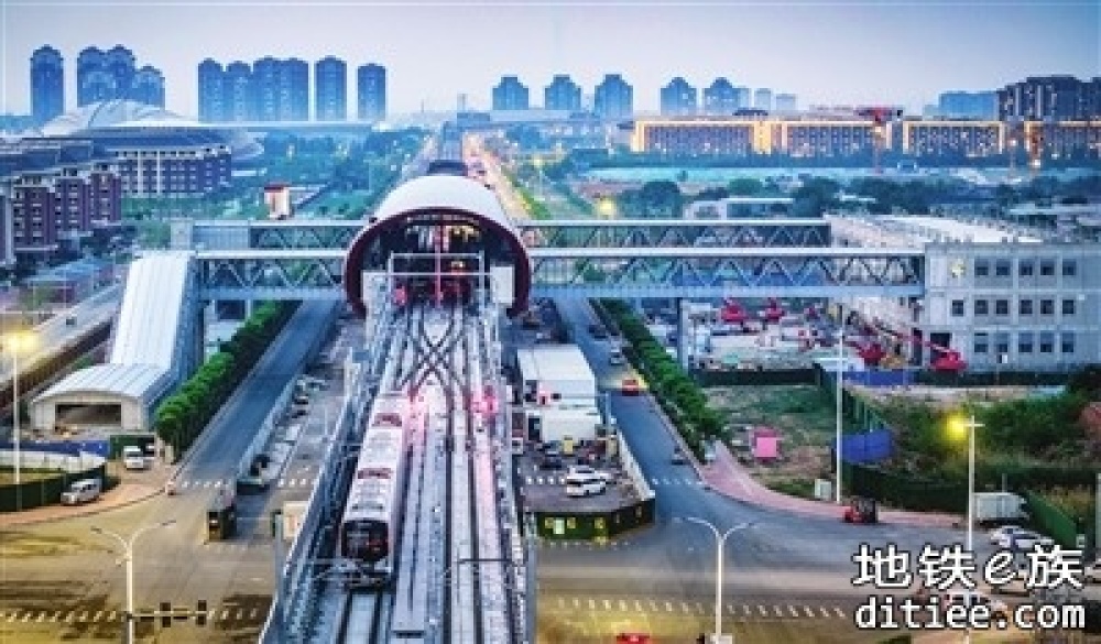 津静市域（郊）铁路首开段 一日完成三大节点