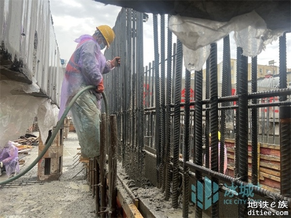 科学安排雨季施工，地铁建设确保施工安全