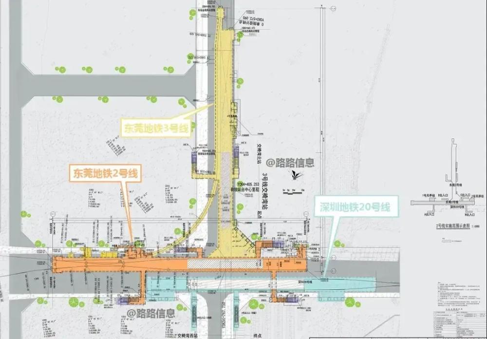 东莞地铁深铁风格线路图出炉（20240915v1.6更新）