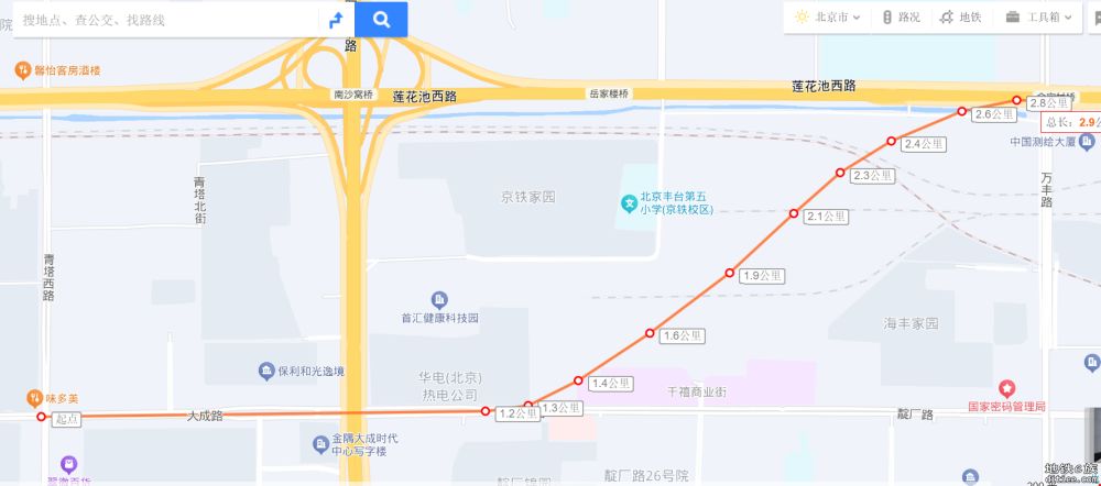 11号线万丰路站站位+两侧区间线位分析