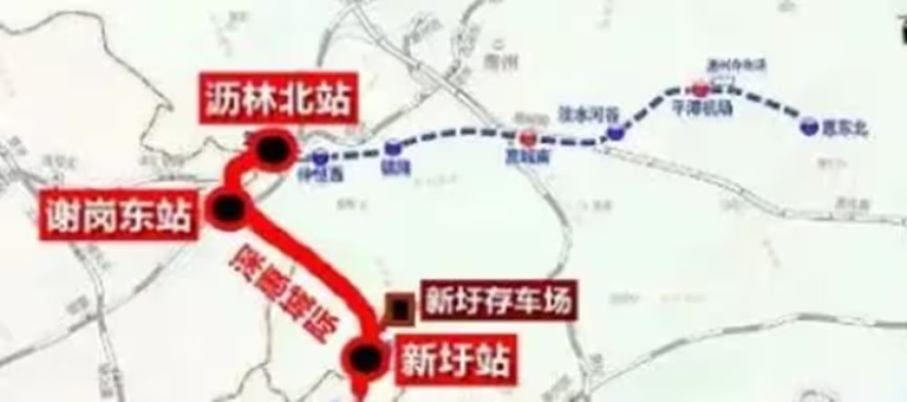 惠州地铁深铁风格线路图出炉，持续更新